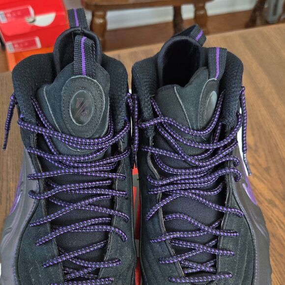 Nike Air Foamposite One Little Penny Black/Purple Men\'s Basketball Shoes main image 4